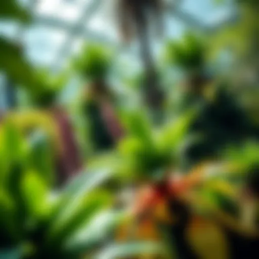 Lush greenery of The Green Planet showcasing diverse flora