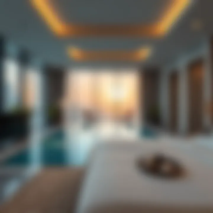 Lavish suite with direct access to a private pool and breathtaking views