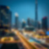 Modern skyline of Dubai featuring Al Bayan properties