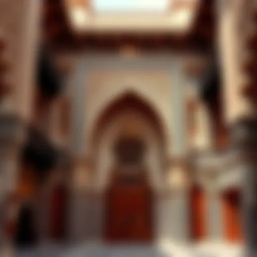 Intricate architectural details of Al Fahidi district