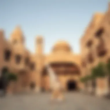 Emirati Heritage in Al Fahidi Historical buildings showcasing traditional Emirati design
