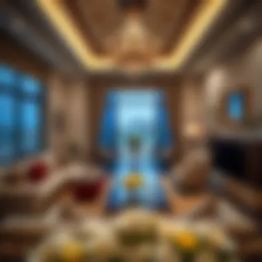 Elegant Villa Interiors Luxurious villa interiors showcasing elegance and comfort