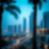 Stunning skyline view of Al Jumeirah showcasing modern architecture