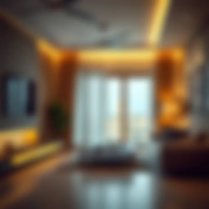 Graph illustrating rental price trends in Al Qusais