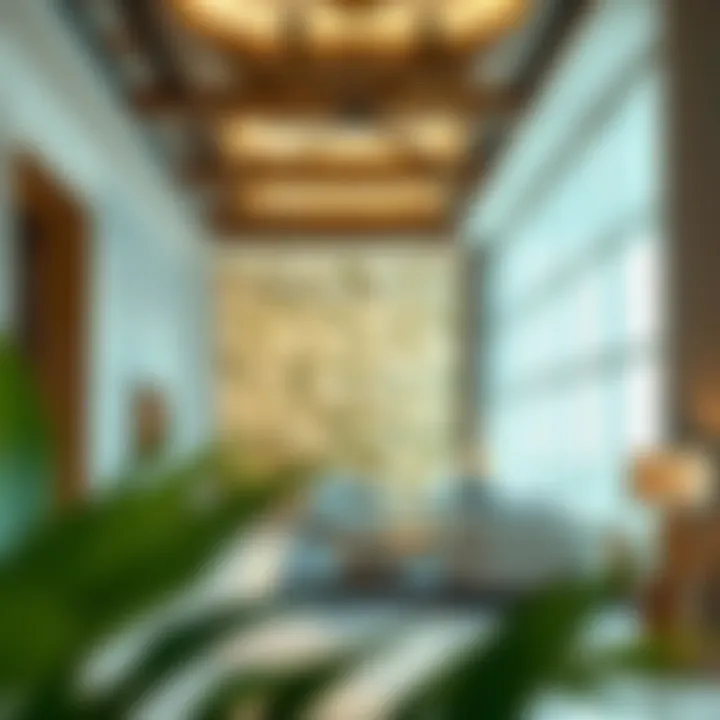 Interior view highlighting eco-friendly features in Al Thuraya