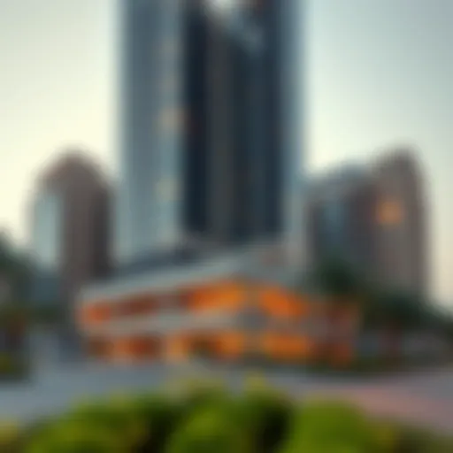 Al Yousuf Building Exterior Stunning exterior view of Al Yousuf Building showcasing modern architecture