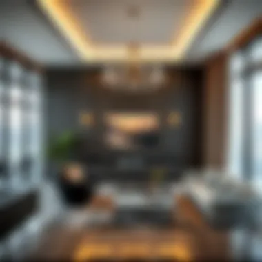 Interior of Al Yousuf Building Modern living space within Al Yousuf Building demonstrating contemporary design