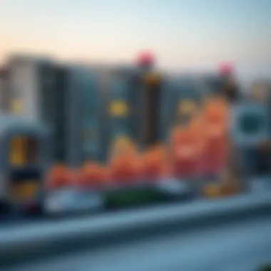 Price Trends: Analyzing Dubai's Real Estate Market Chart illustrating recent trends in Dubai property prices