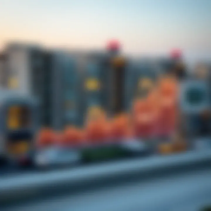 Price Trends: Analyzing Dubai's Real Estate Market Chart illustrating recent trends in Dubai property prices