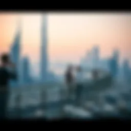 Stunning skyline of Dubai showcasing luxury real estate