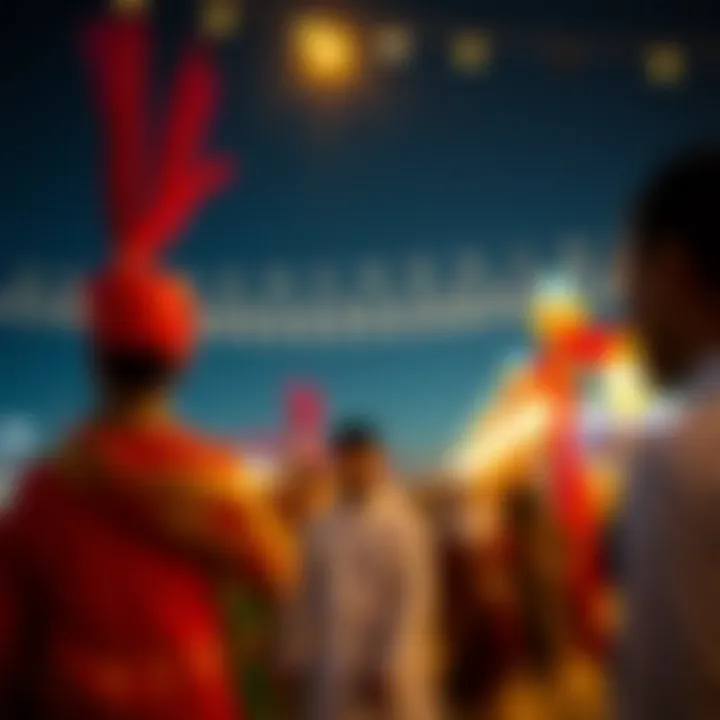 Cultural event showcasing Emirati heritage