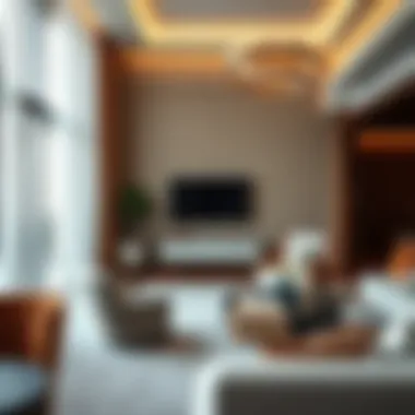 Elegant Living Space Elegant living space inside Ascott Park Place