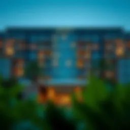 Luxurious exterior view of Ascott Park Place