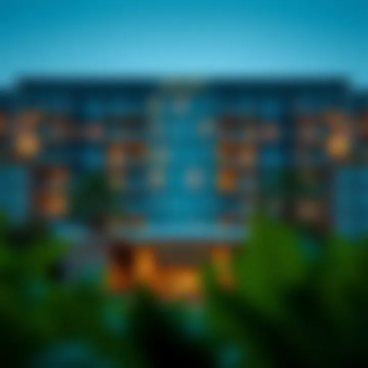 Luxurious exterior view of Ascott Park Place