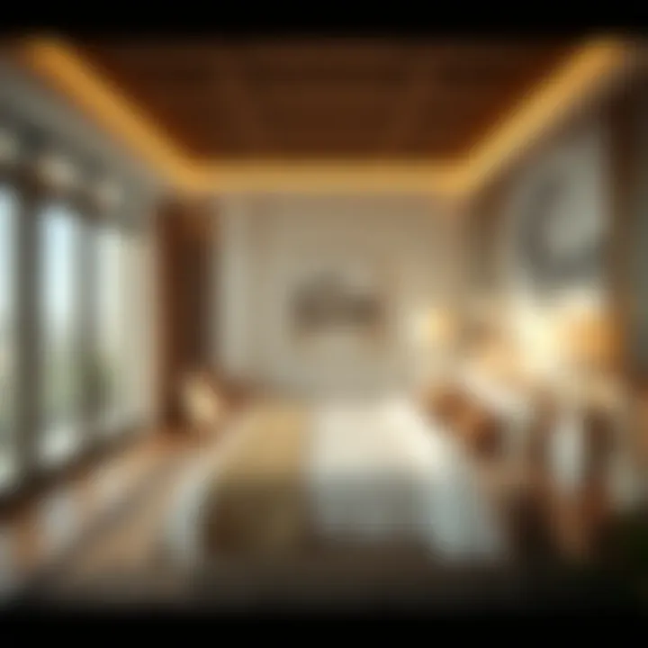 Spacious Bedroom Layout in Azizi Riviera Spacious bedroom layout in Azizi Riviera