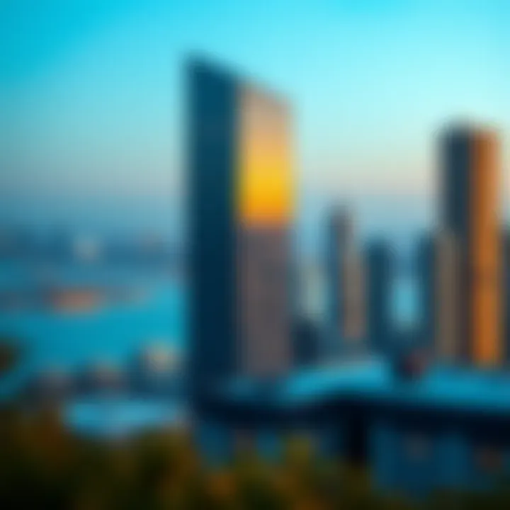 Infographic of investment opportunities around The Bay Tower