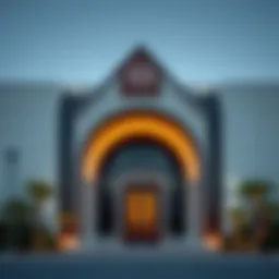 Architectural marvel of Binghatti Gate showcasing modern design