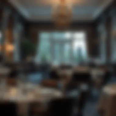 Gourmet Dining Experience at Bonnington Hotel Dining area in the Bonnington Hotel showcasing a gourmet experience