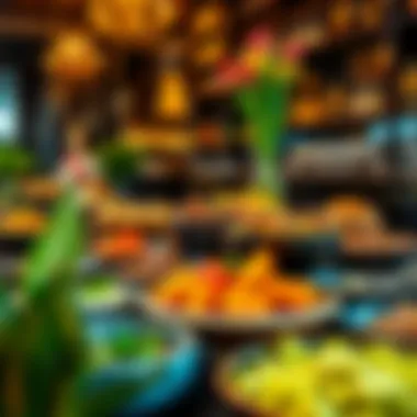 A Feast of Flavors Variety of culinary delicacies on display