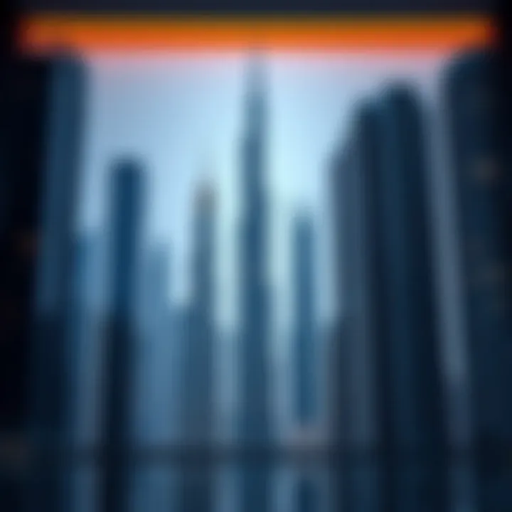 Comparative height chart of iconic skyscrapers