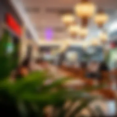 An Inviting Atmosphere for All A cozy seating area filled with diners