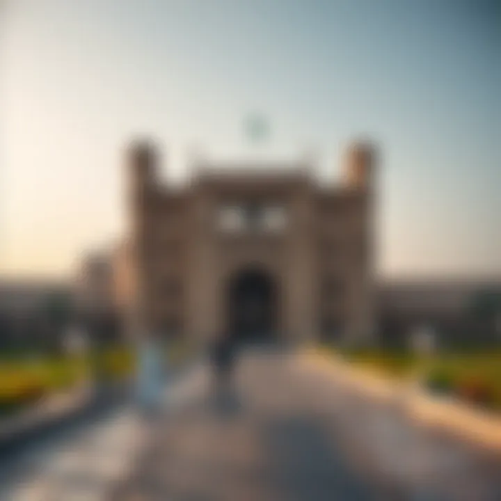 The historic Al Fahidi Fort, showcasing traditional Emirati architecture