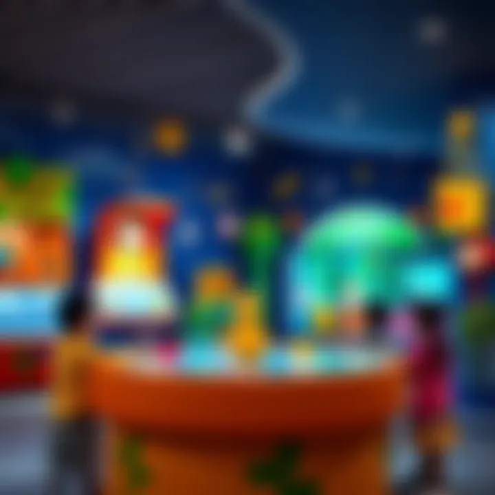 Interactive learning exhibits designed for young minds at Childrens City
