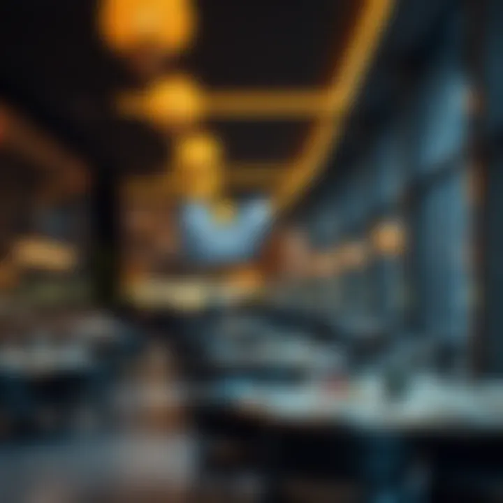 Dining area in City Centre Mirdif highlighting culinary diversity