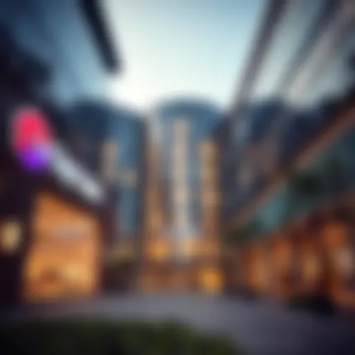 Exterior view of City Centre Mirdif showcasing its modern architecture