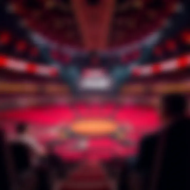 Interior view of the Coca-Cola Arena highlighting the seating arrangement