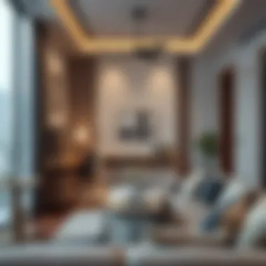 Cozy Flat Interior Cozy flat interior demonstrating modern living space