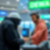 Customer service interaction at DEWA