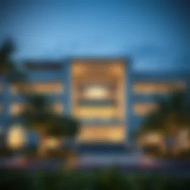 Educational excellence in Diamond Park Modern educational institution near Diamond Park Dubai