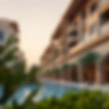 Architectural Designs in Dubai Hill Estate Modern architectural designs of residential buildings in Dubai Hill Estate