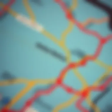 Map of Dubai Metro highlighting Ibn Battuta