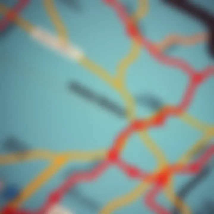 Map of Dubai Metro highlighting Ibn Battuta