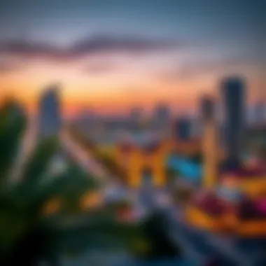 Real Estate Market Insights Infographic displaying real estate market trends in Dubai