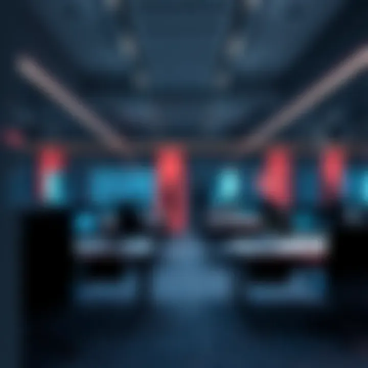 Advanced Technology in Dubai Silicon Workspaces Modern workspace in Dubai Silicon with advanced technology