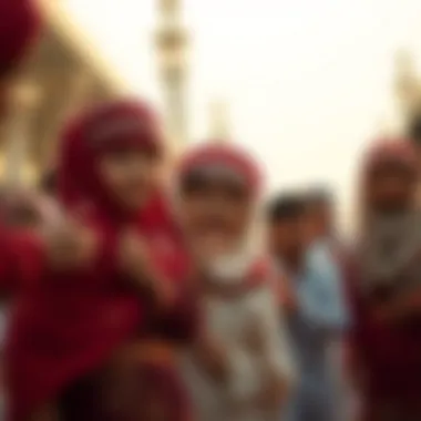 Children Embracing Eid ul Adha Spirit Children dressed in traditional attire celebrating Eid ul Adha