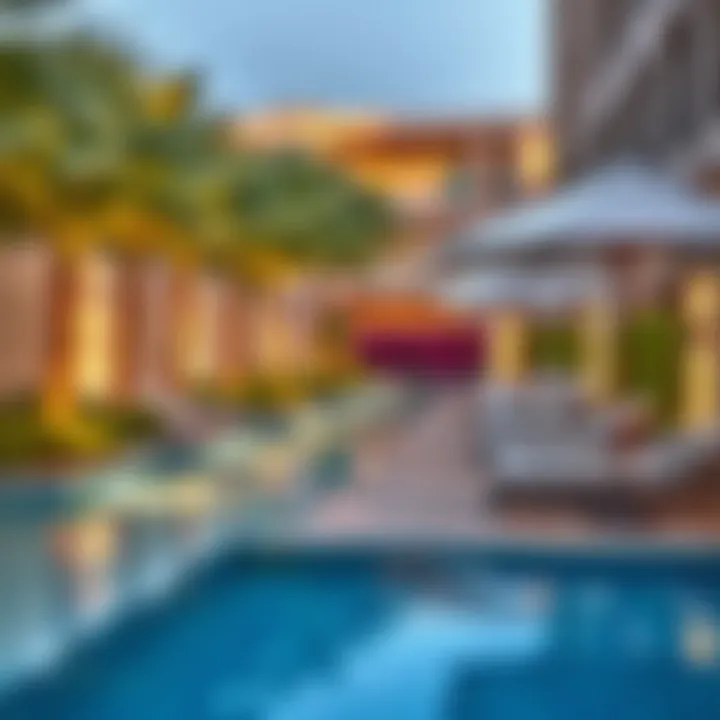 Serene outdoor amenities surrounding Eleganz by Danube