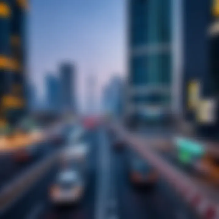 Proximity to major transportation networks near Al Ain Tower