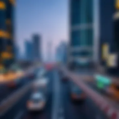 Transportation Accessibility of Al Ain Tower Proximity to major transportation networks near Al Ain Tower