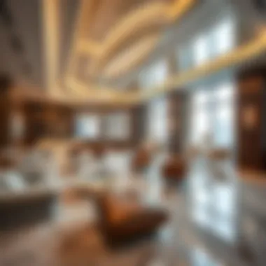 Luxury Interior Amenities of Al Kawakeb Building Interior amenities of Al Kawakeb Building highlighting luxury living