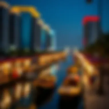 Cultural Celebrations by the Canal Cultural events and activities happening along the Al Qasba Canal, celebrating local heritage