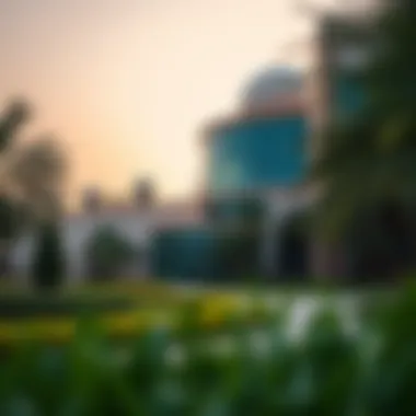 Architectural Marvels of Al Safa Park Stunning architecture surrounding the park