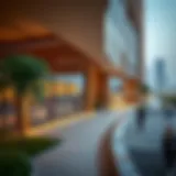 Architectural design of Al Wasl Hub showcasing modern aesthetics