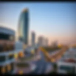 Stunning skyline view of Al Wasl with modern architecture