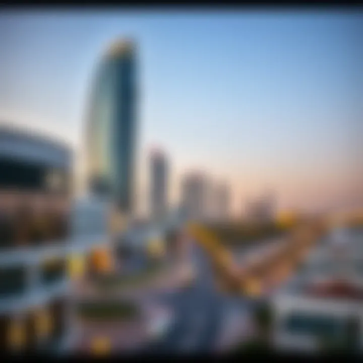 Stunning skyline view of Al Wasl with modern architecture