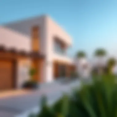 Modern architectural designs of luxury homes in Arabian Ranches