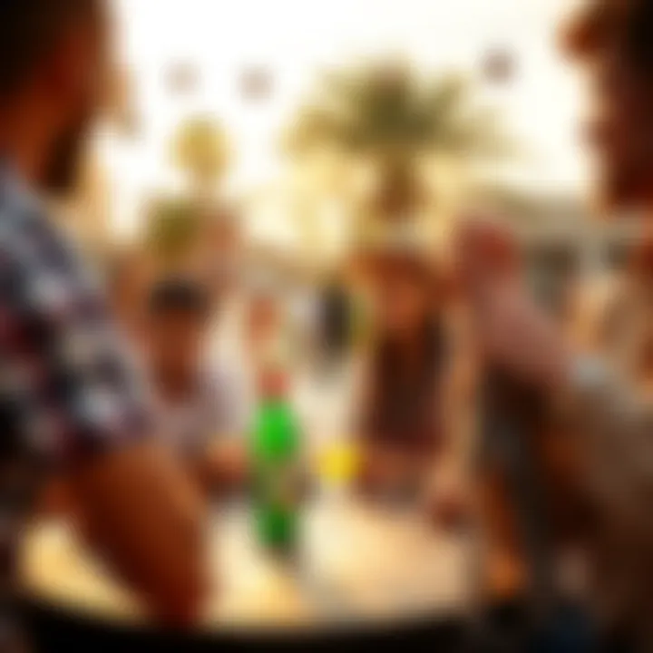Vibrant lifestyle scenes showcasing social interactions in Arabian Ranches
